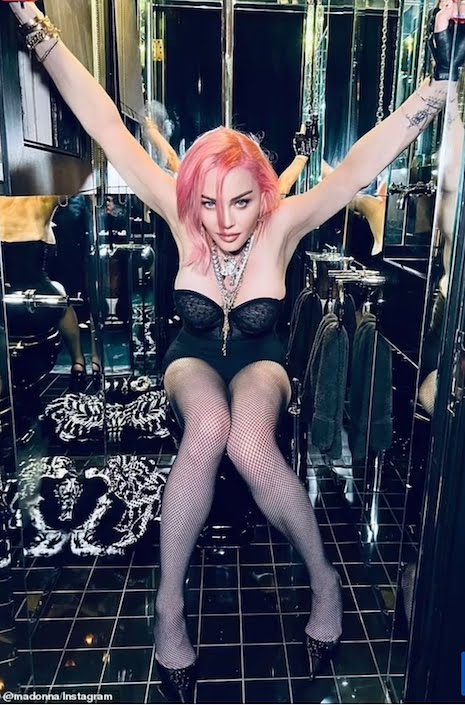 Madonna's big butt