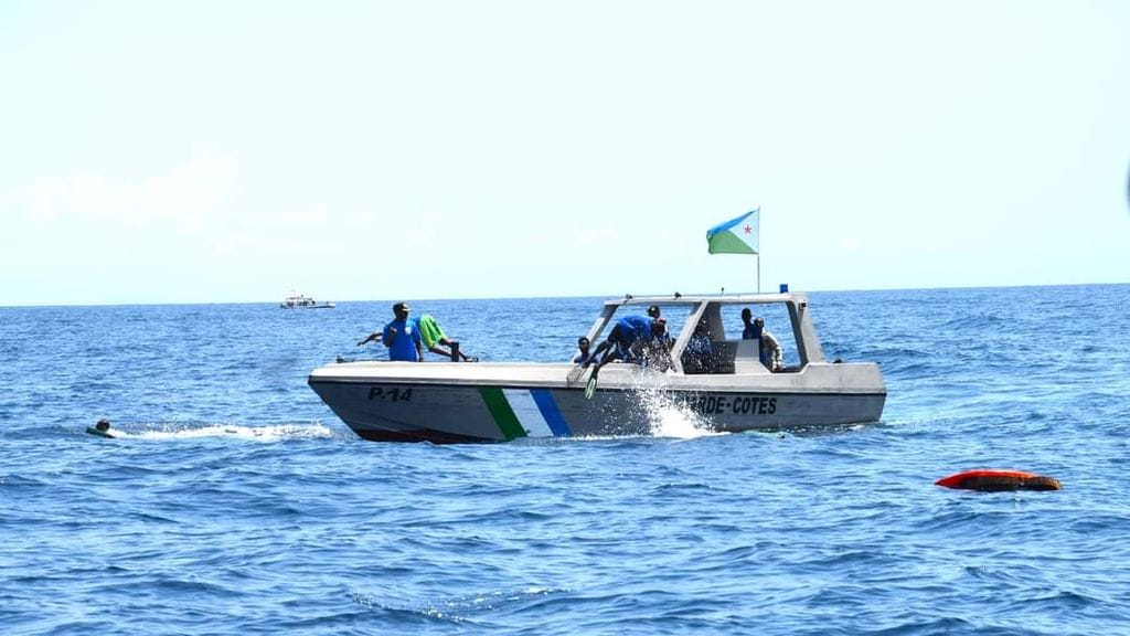 shipwreck off Djibouti