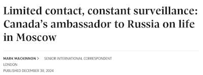 Canada's Ambassador to Russia