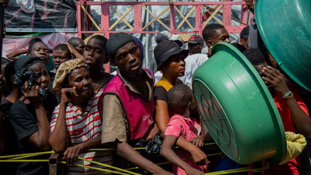 Haitians displaced