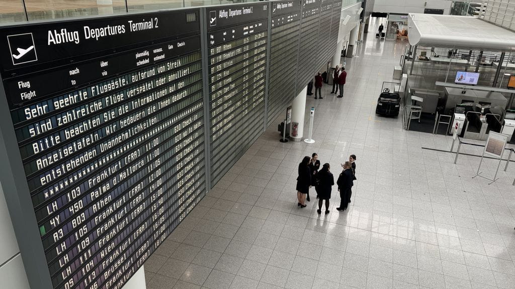 German airport