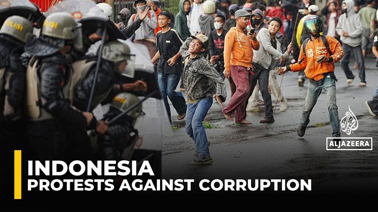 protests in Indonesia