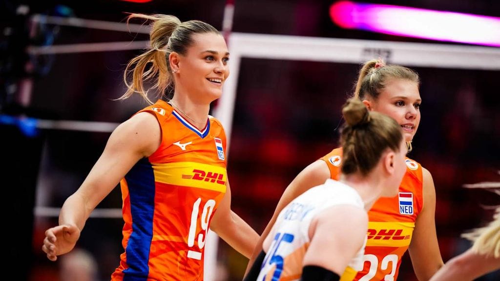 Dutch volleyball players